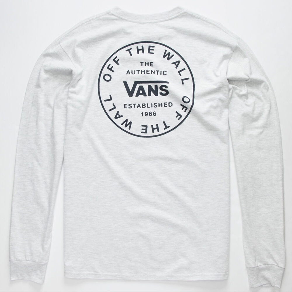 Men’s Vans Logo Long-sleeve Tee Sz XL